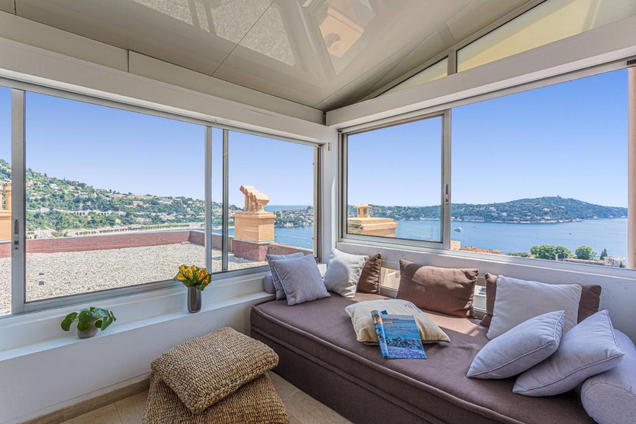 My Casa - Villefranche Cauvin - Panoramic Sea View Ac Exterior foto