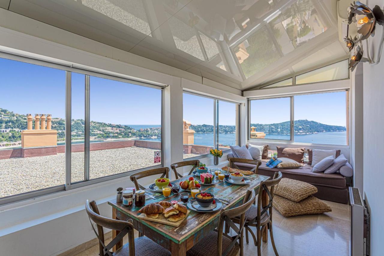 My Casa - Villefranche Cauvin - Panoramic Sea View Ac Exterior foto