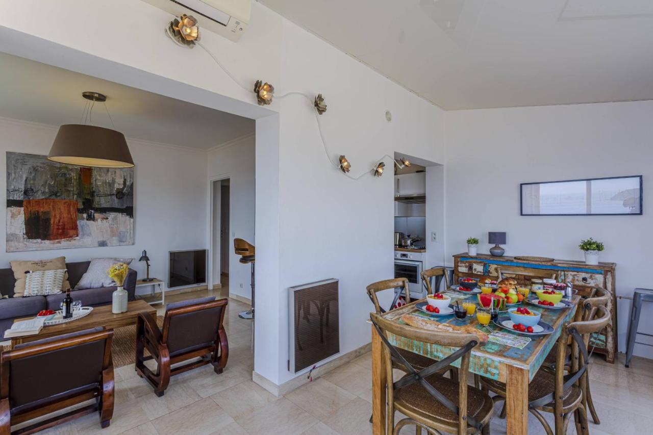 My Casa - Villefranche Cauvin - Panoramic Sea View Ac Exterior foto